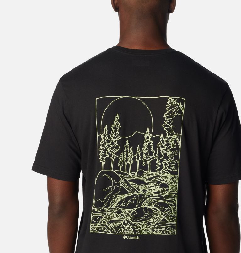 T-shirt imprimé dans le dos Rockaway River Homme, Color: Black, Rocky Road, image 5