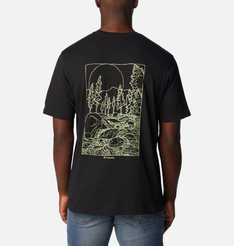T-shirt imprimé dans le dos Rockaway River Homme, Color: Black, Rocky Road, image 1