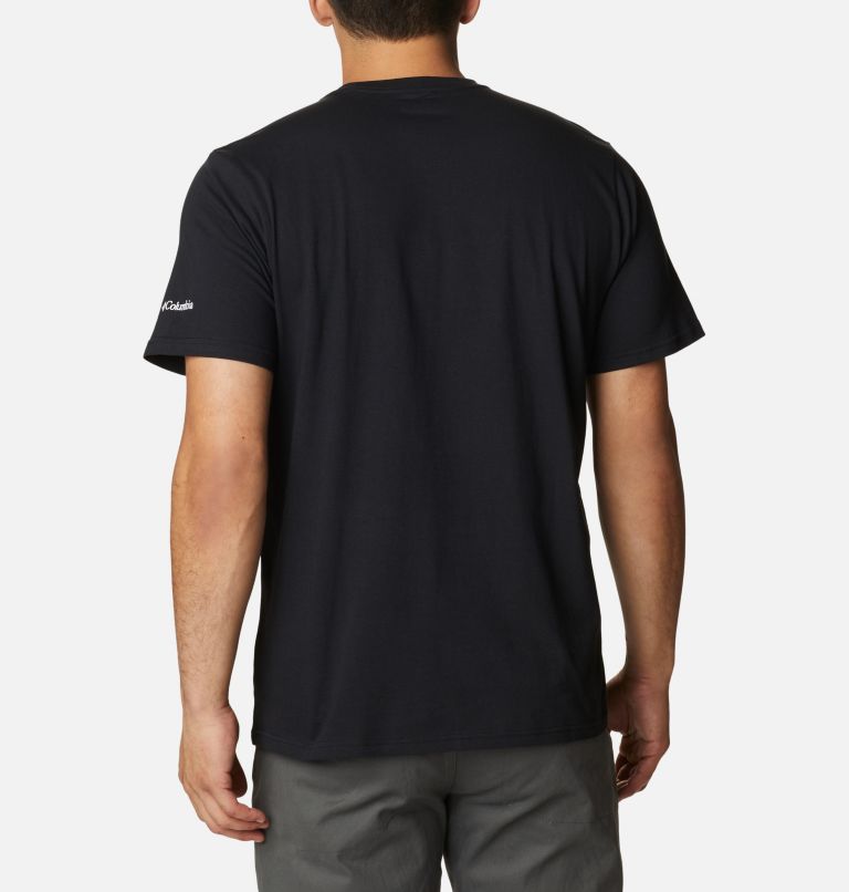 Camiseta estampada Rockaway River para hombre, Color: Black, CSC Varsity Arch Graphic, image 2