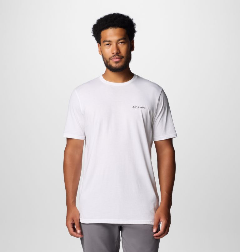 Men's Rockaway River Graphic T-Shirt, Color: White, Winding Wonder, image 2