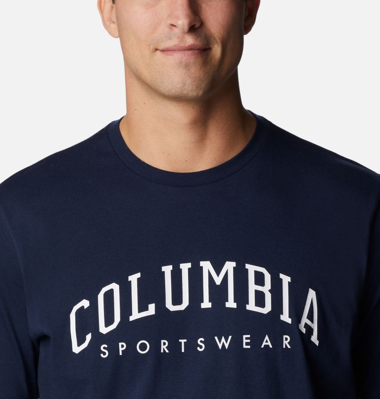 Rockaway River Graphic SS Tee | 466 | XL, Color: Collegiate Navy, CSC Varsity Arch Grx, image 4