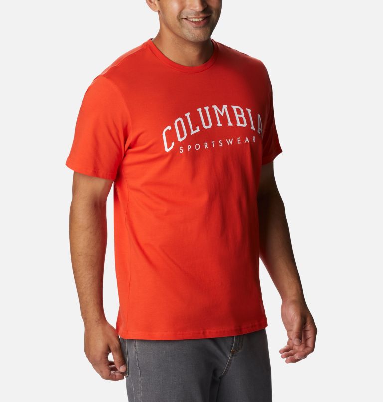 Men's Rockaway River Graphic T-Shirt, Color: Spicy, CSC Varsity Arch Graphic, image 5