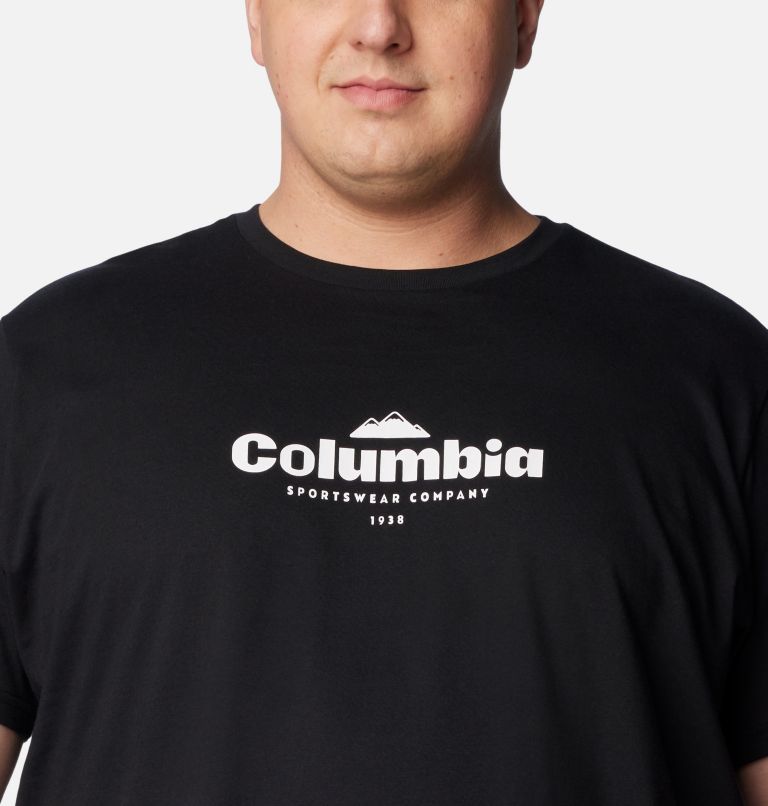 Thumbnail: Men's Rockaway River Graphic T-Shirt - Big, Color: Black, Elevated High, image 4