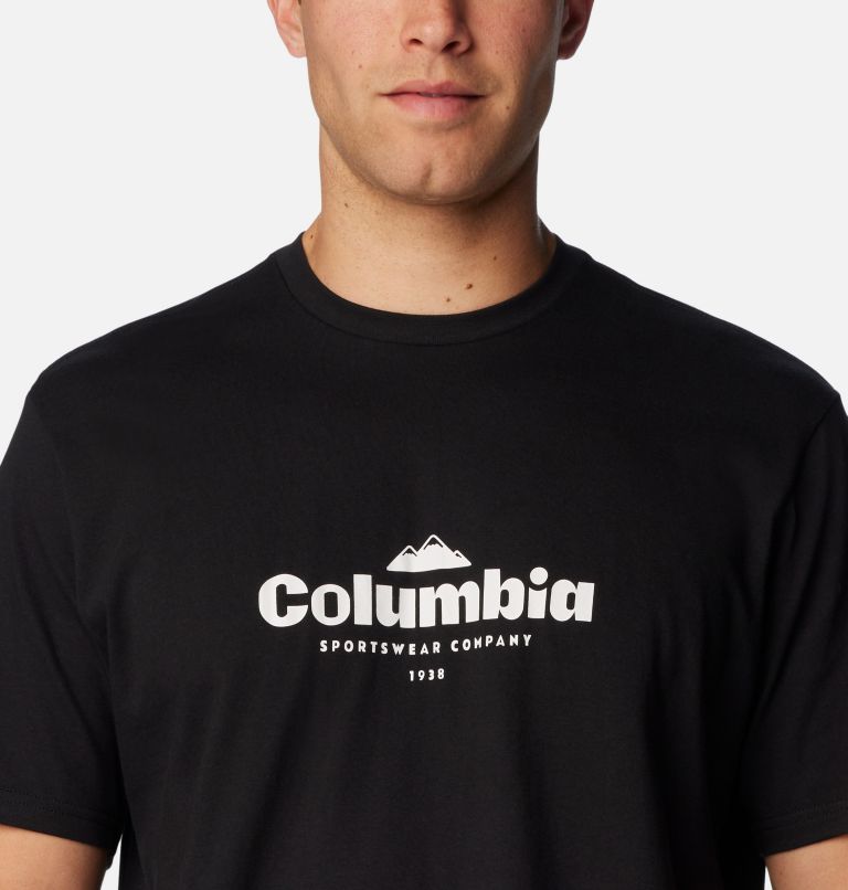Men's Rockaway River Graphic T-Shirt- Tall, Color: Black, Elevated High, image 4