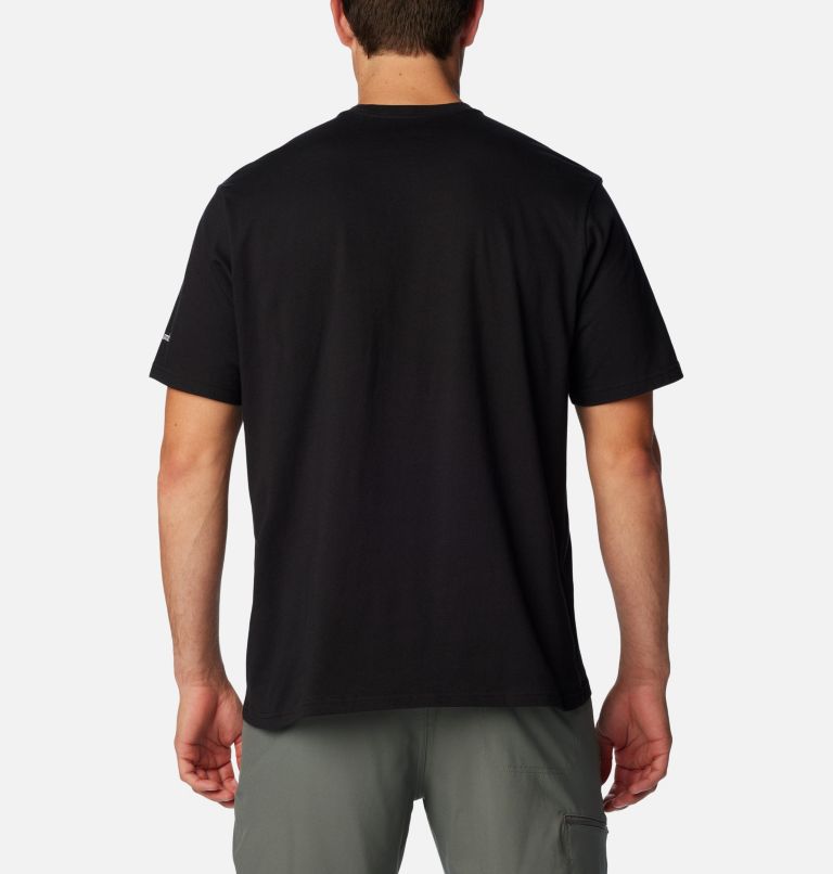 Men's Rockaway River Graphic T-Shirt- Tall, Color: Black, Elevated High, image 2
