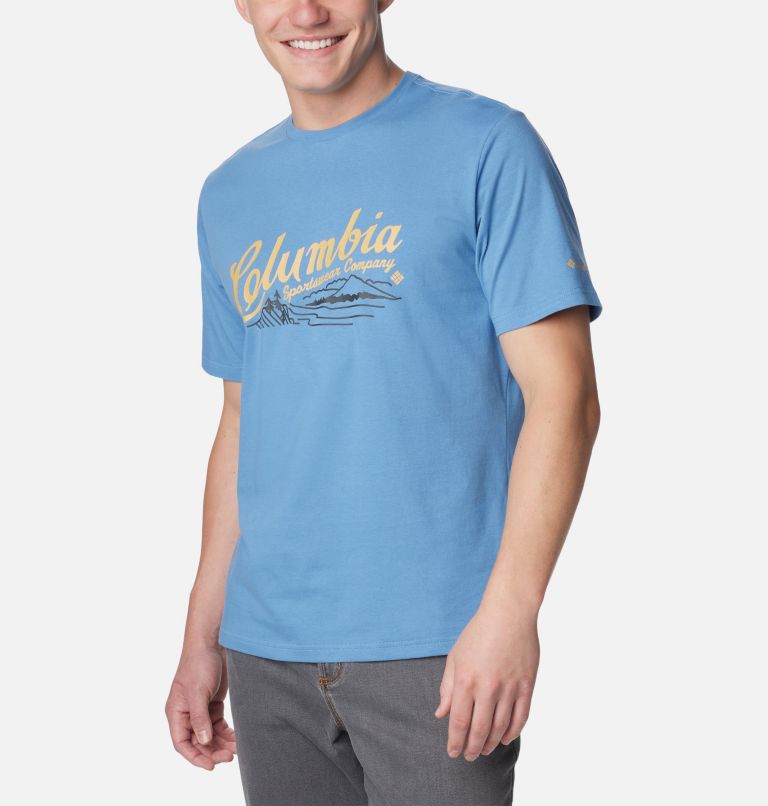 Men's Rockaway River Graphic T-Shirt- Tall, Color: Skyler, Scripted Scene, image 5