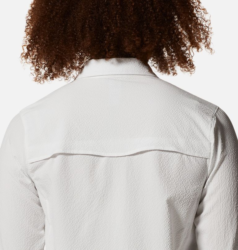 Women's Sunshadow Long Sleeve Shirt, Color: Fogbank, image 5
