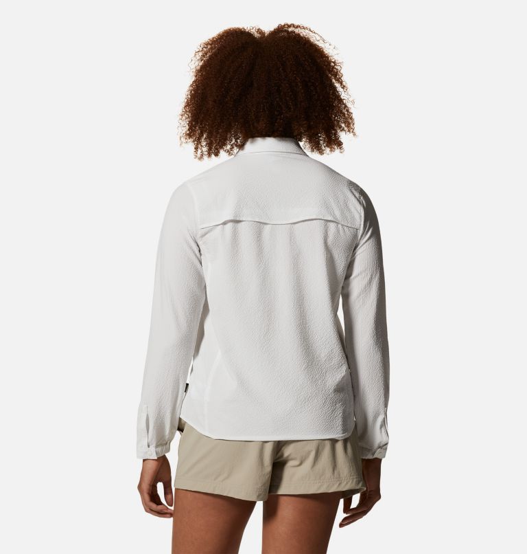 Thumbnail: Women's Sunshadow Long Sleeve Shirt, Color: Fogbank, image 2