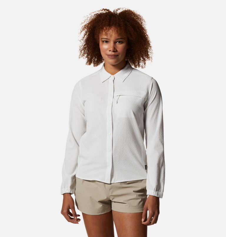 Thumbnail: Women's Sunshadow Long Sleeve Shirt, Color: Fogbank, image 1