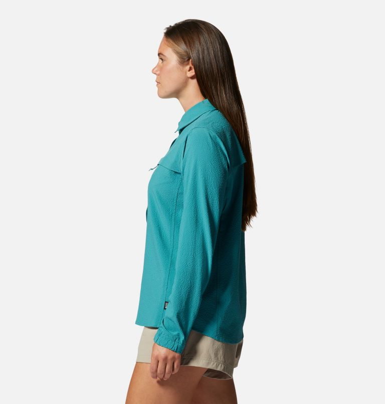 Women's Sunshadow Long Sleeve Shirt, Color: Palisades, image 3