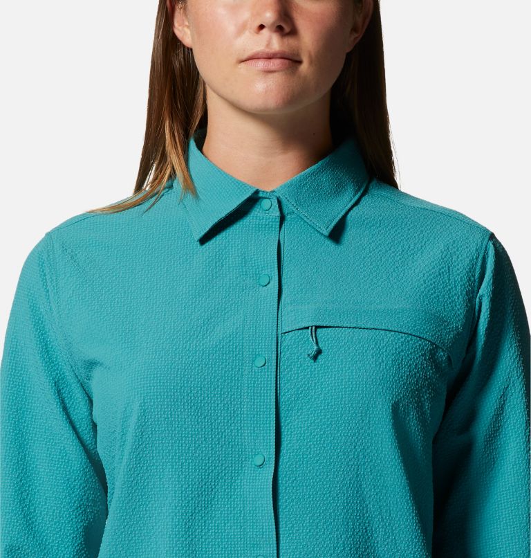 Women's Sunshadow Long Sleeve Shirt, Color: Palisades, image 4