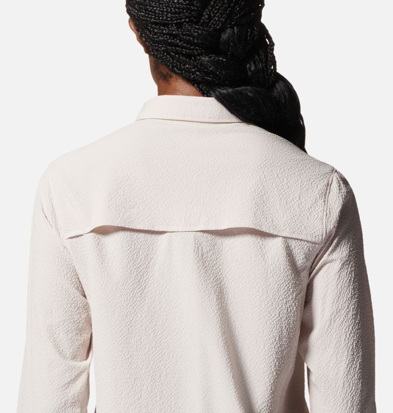 Women's Sunshadow Long Sleeve Shirt, Color: White Sprite, image 5