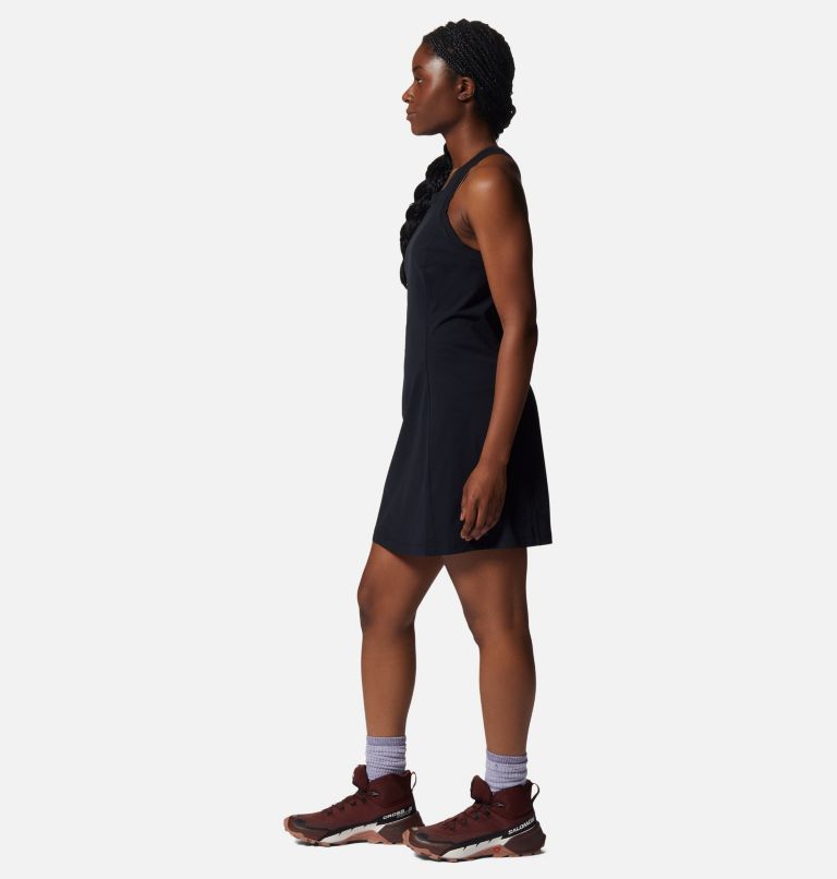 Women's Mountain Stretch Dress, Color: Black, image 3