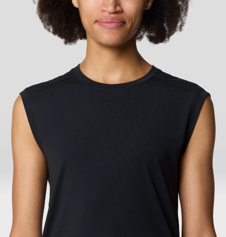Women's Trekkin Go Sleeveless, Color: Black, image 5