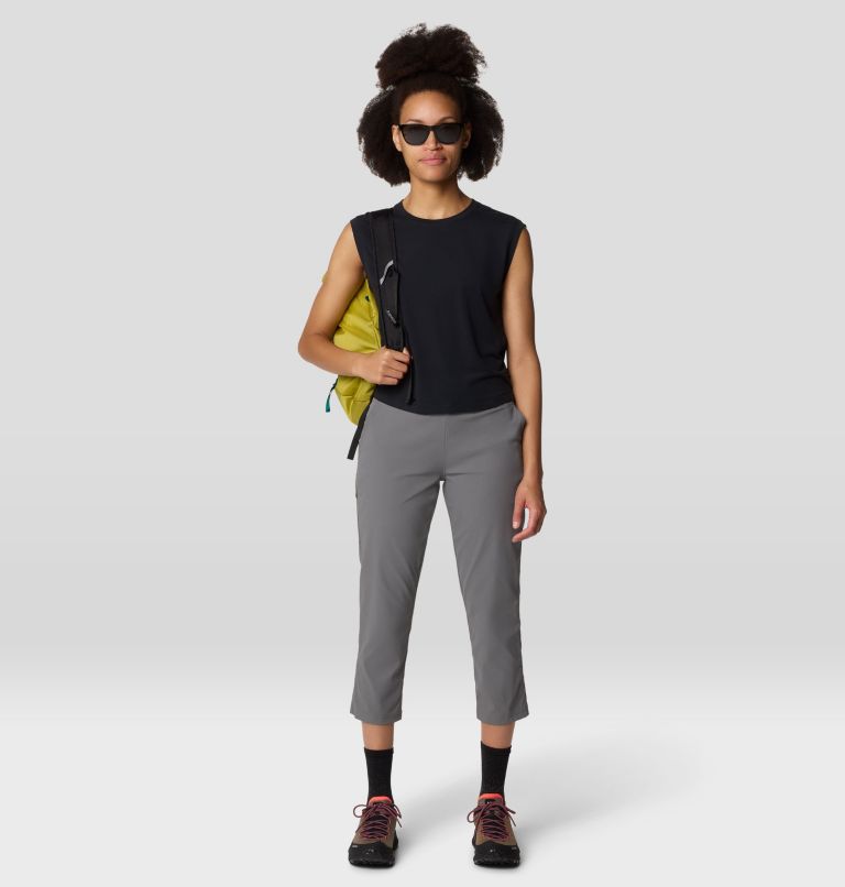 Women's Trekkin Go Sleeveless, Color: Black, image 6