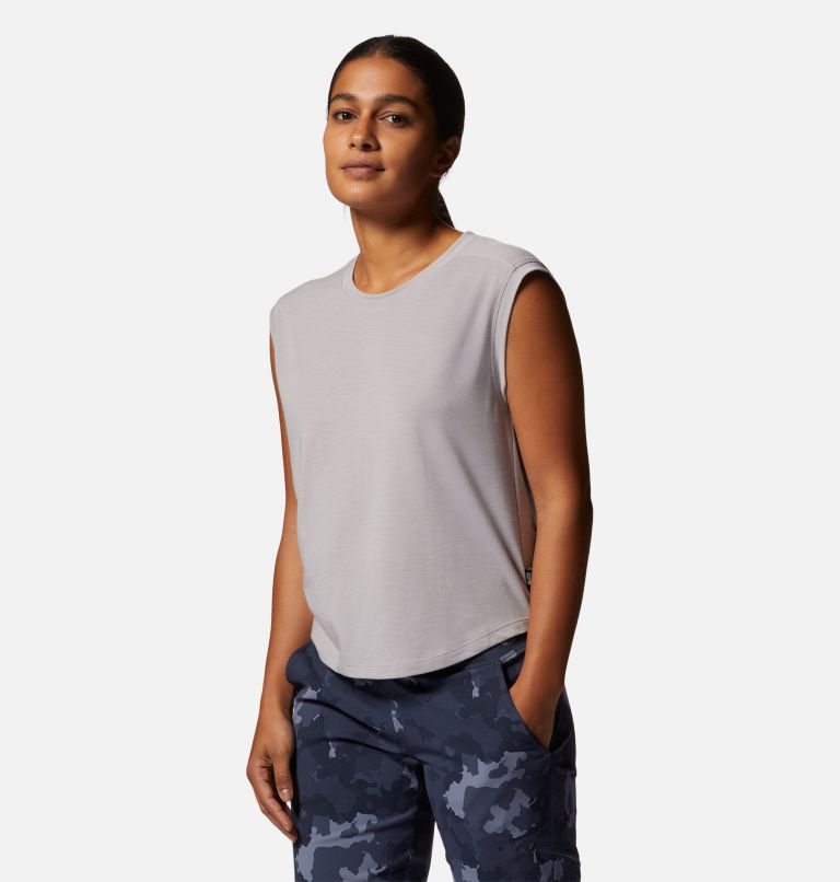 Women's Trek N Go Sleeveless, Color: Light Dunes, image 5