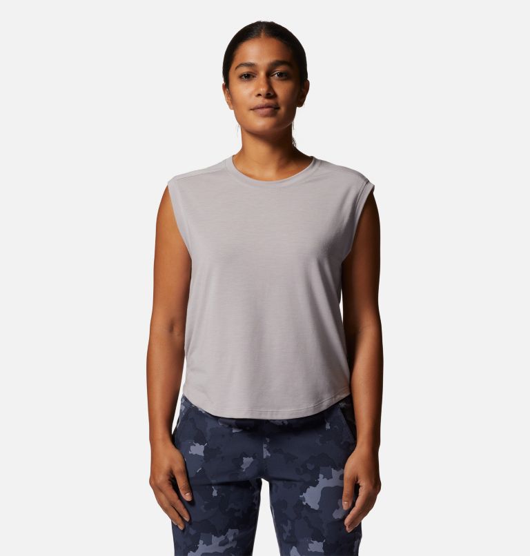 Women's Trek N Go Sleeveless, Color: Light Dunes, image 1