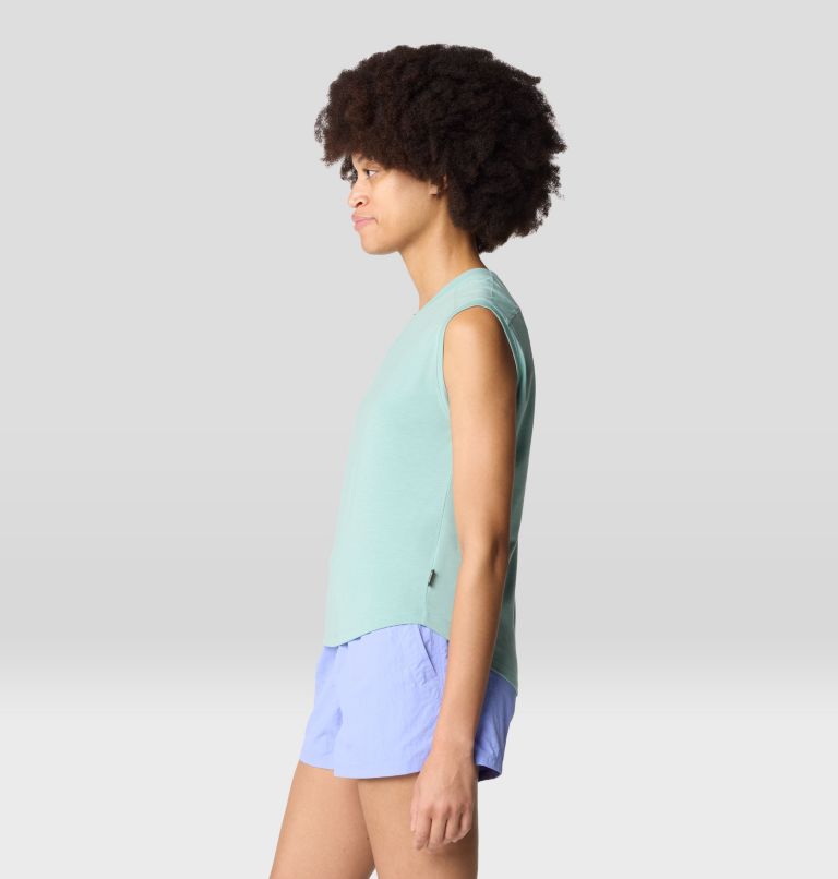 Women's Trekkin Go Sleeveless, Color: Mineral Spring, image 3