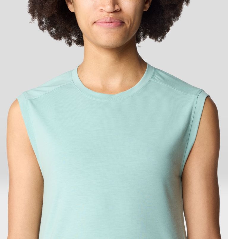Women's Trekkin Go Sleeveless, Color: Mineral Spring, image 4
