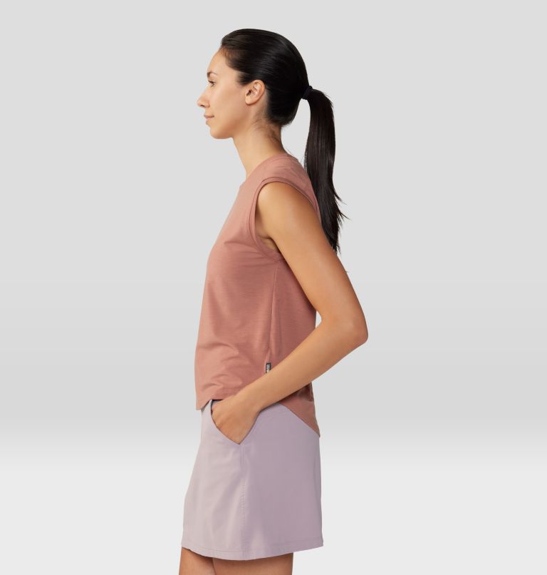 Women's Trekkin Go Sleeveless, Color: Dark Quartz, image 3