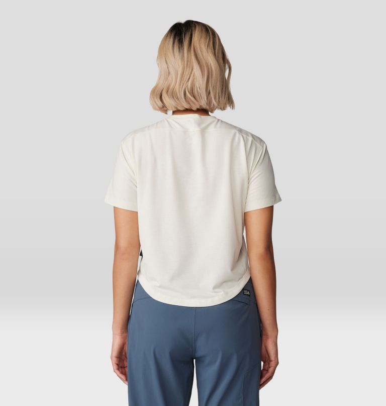 Women's Trekkin Go Short Sleeve, Color: Stone, image 2