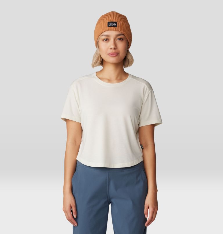 Women's Trekkin Go Short Sleeve, Color: Stone, image 1