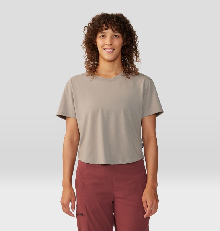 T-shirt à manches courtes Trekkin Go Femme, Color: Dunes, image 1