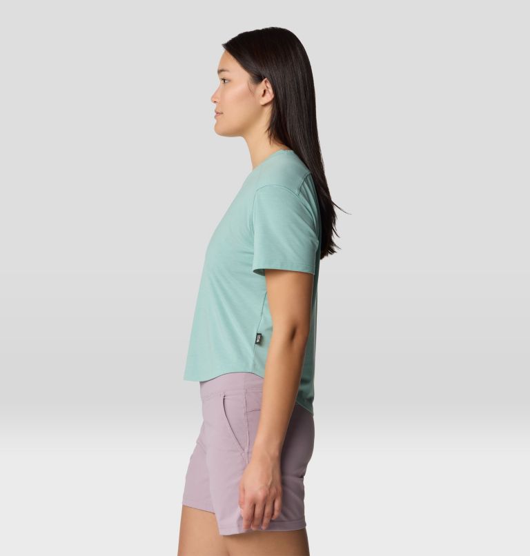 Women's Trekkin Go Short Sleeve, Color: Mineral Spring, image 3