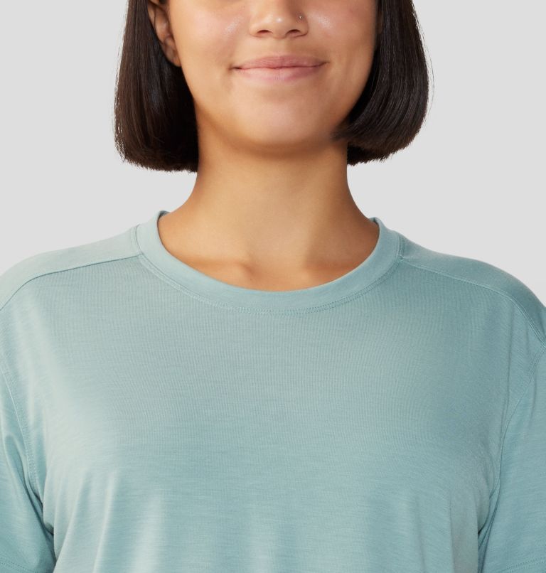 Women's Trek N Go Short Sleeve, Color: Lichen Green, image 4