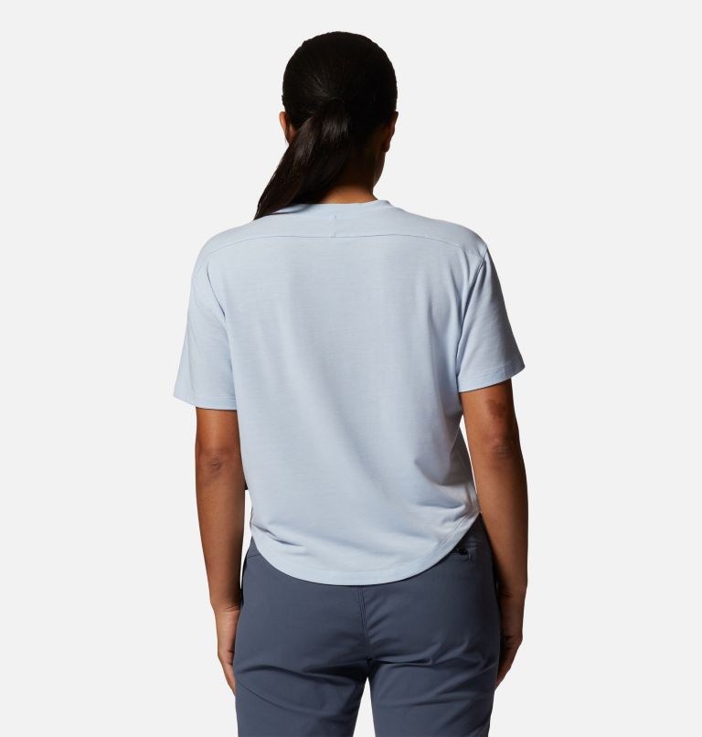 Women's Trek N Go Short Sleeve, Color: Arctic Ice, image 2