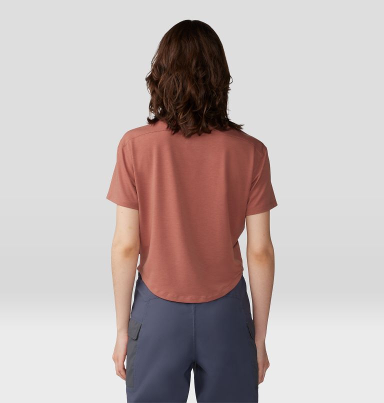 Women's Trek N Go Short Sleeve, Color: Dark Quartz, image 2