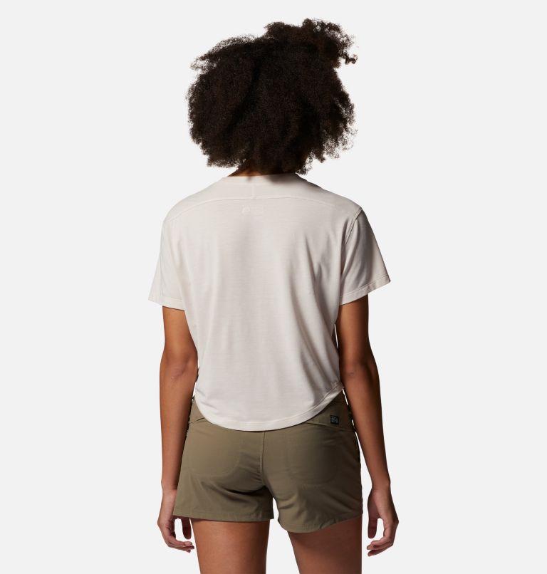 Women's Trekkin Go Short Sleeve, Color: White Sprite, image 2
