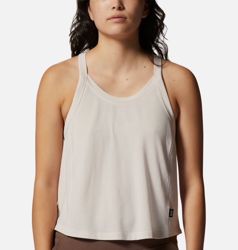 Women's Trek N Go Tank, Color: White Sprite, image 4