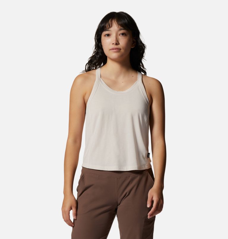 Women's Trek N Go Tank, Color: White Sprite, image 1