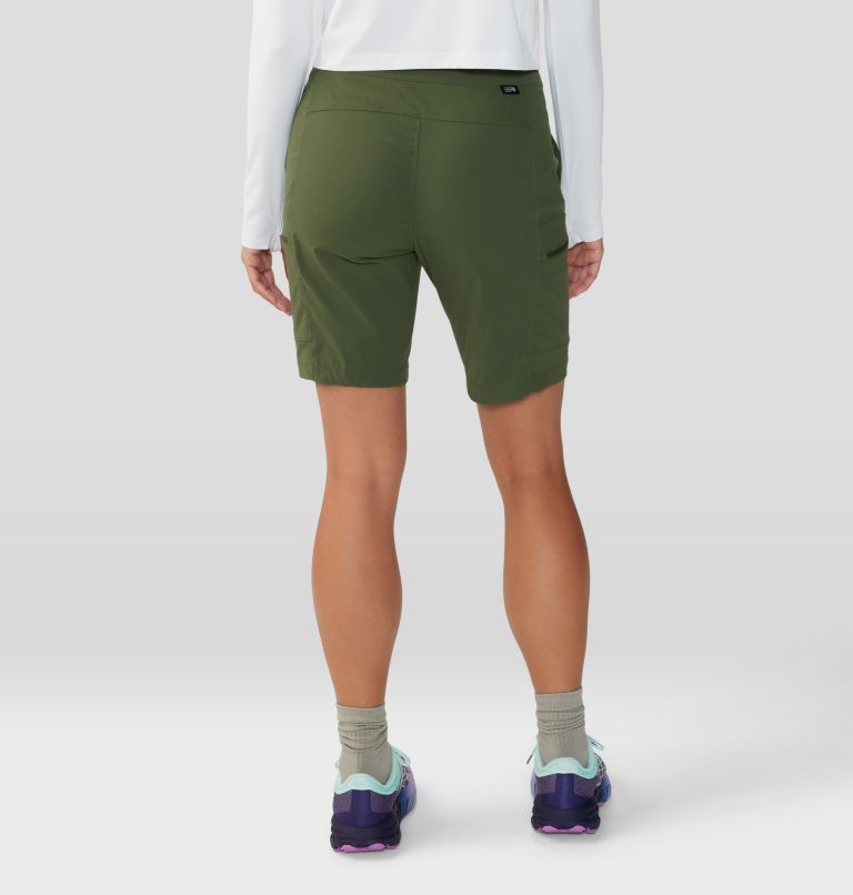 Women's Dynama High Rise Bermuda Short, Color: Surplus Green, image 2