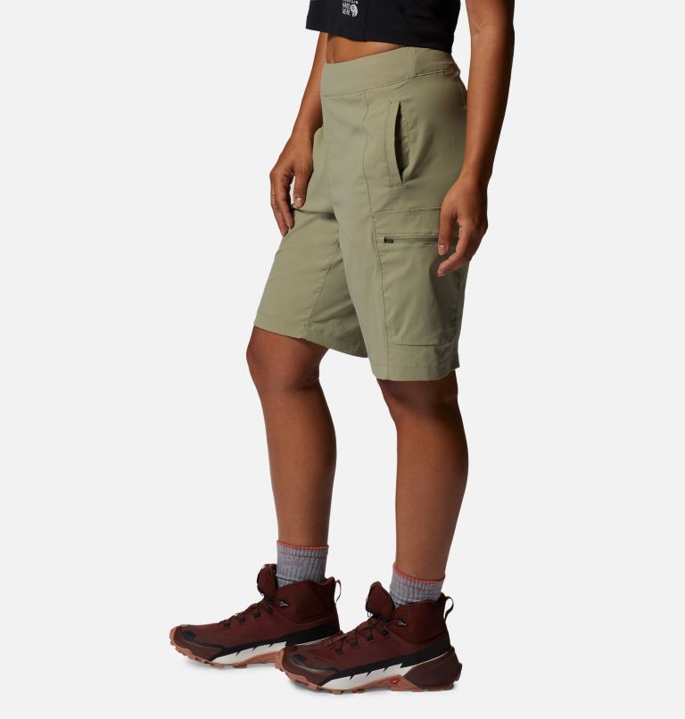 Women's Dynama High Rise Bermuda Short, Color: Mantis Green, image 3