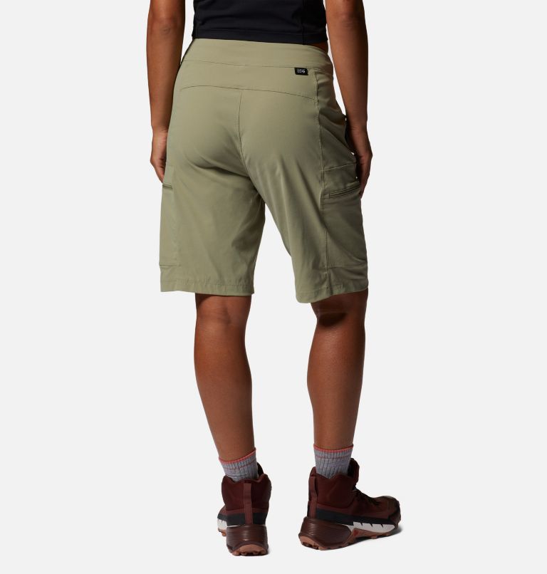 Women's Dynama High Rise Bermuda Short, Color: Mantis Green, image 2