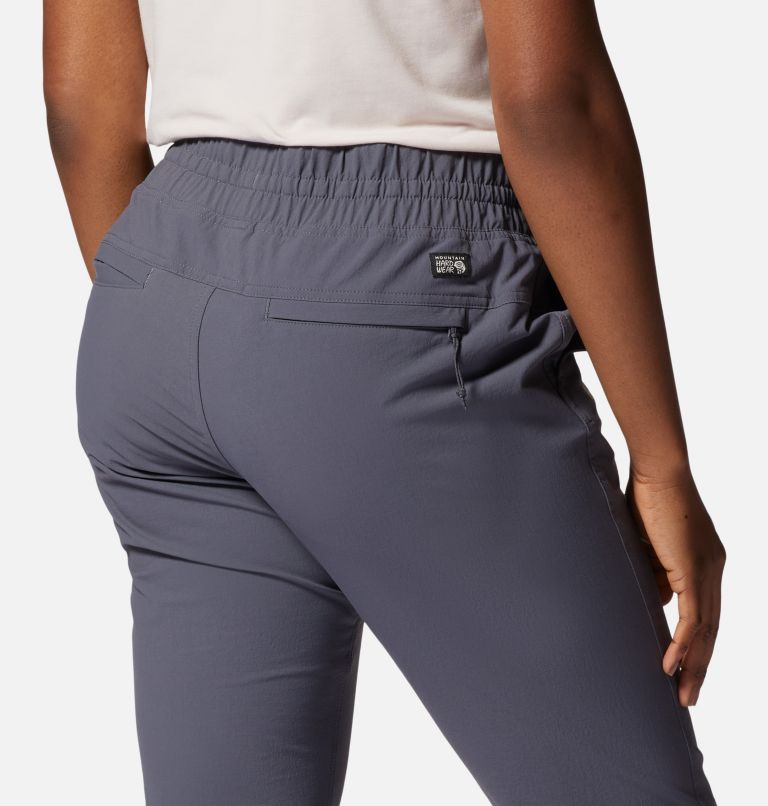 Thumbnail: Pantalon à ceinture élastique Basswood Femme, Color: Iron Grey, image 5