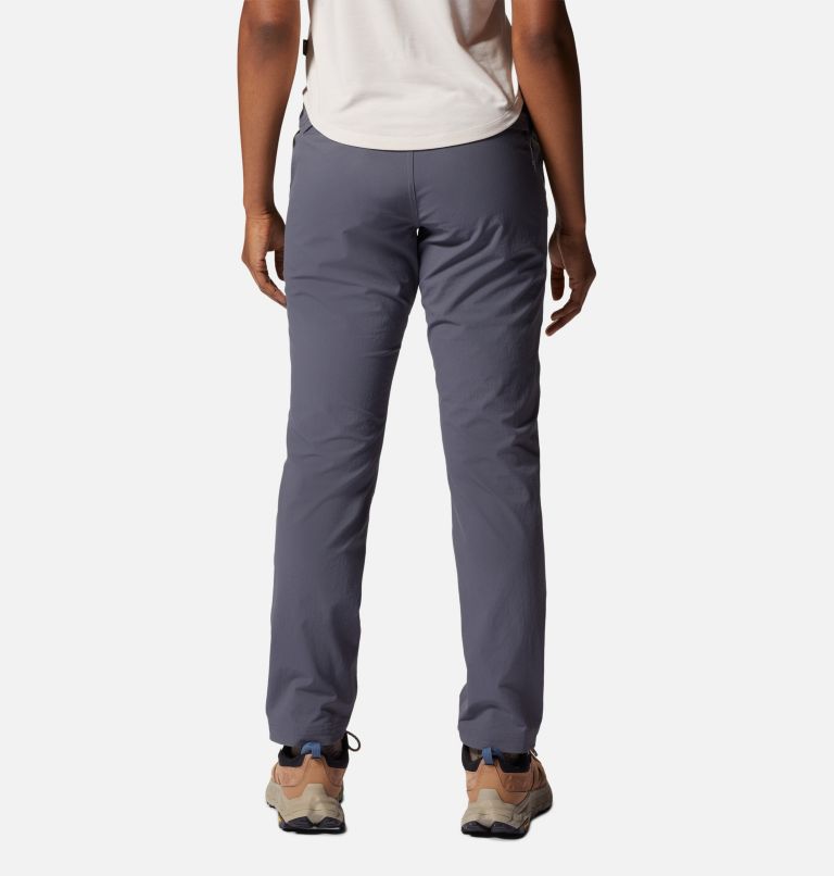 Pantalon à ceinture élastique Basswood Femme, Color: Iron Grey, image 2