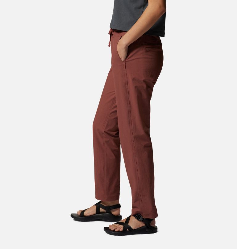 Women's Basswood Pull-On Pant, Color: Clay Earth, image 3