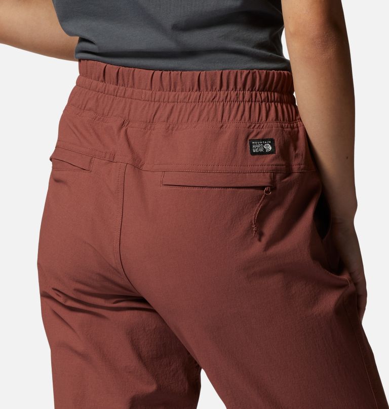 Women's Basswood Pull-On Pant, Color: Clay Earth, image 5