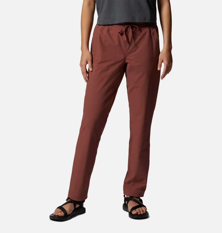 Thumbnail: Women's Basswood Pull-On Pant, Color: Clay Earth, image 1