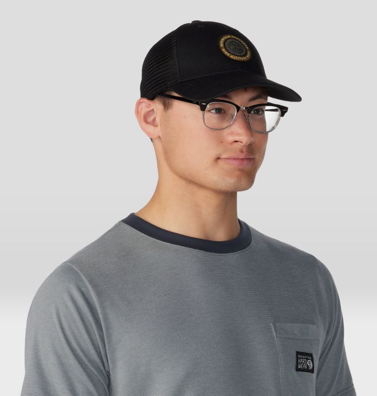 High Altitude Trucker Hat, Color: Black, image 5