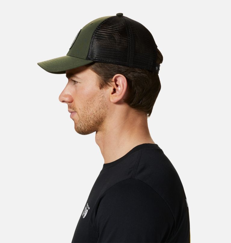Thumbnail: High Altitude Trucker Hat, Color: Surplus Green, image 4