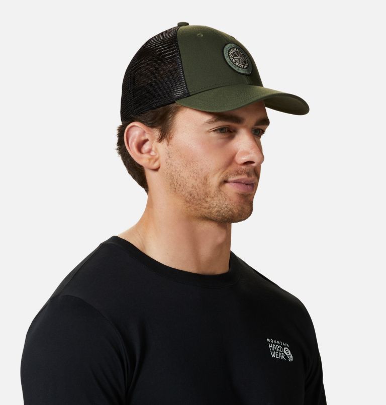 High Altitude Trucker Hat, Color: Surplus Green, image 5
