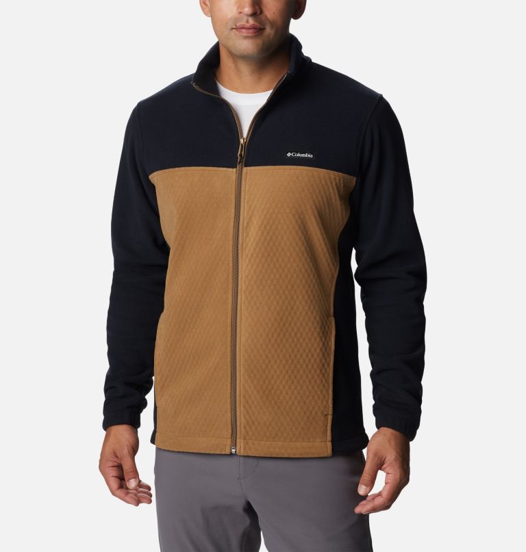 Men's Overlook Trail Full Zip Jacket - Tall, Color: Delta, Black, image 1