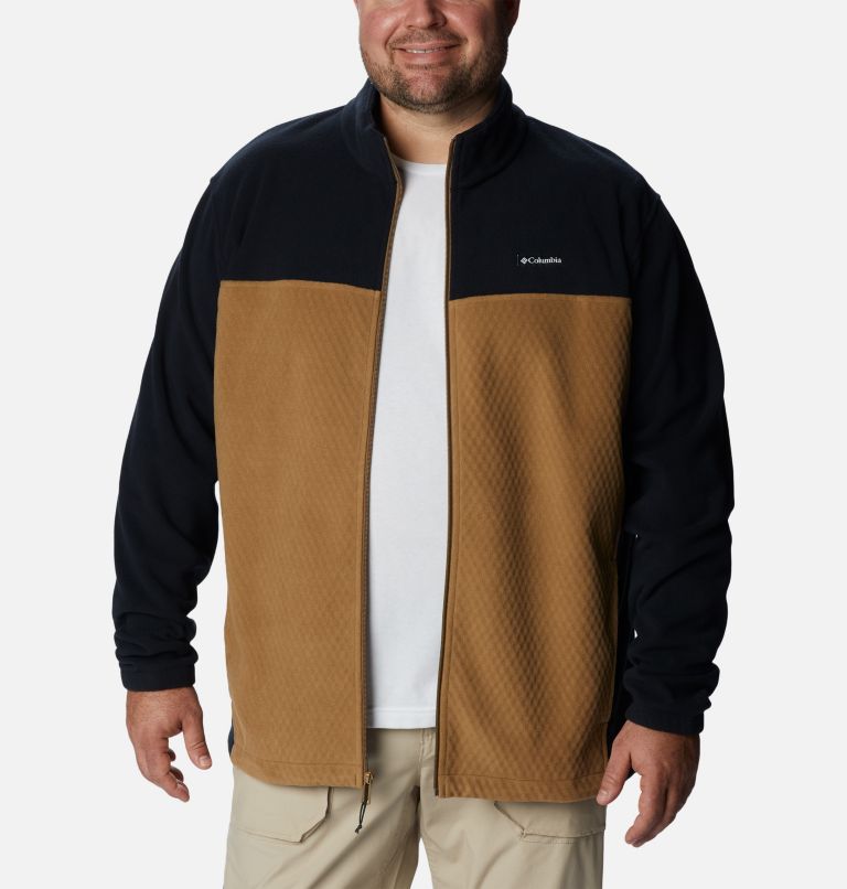 Men's Overlook Trail Full Zip Jacket - Big, Color: Delta, Black, image 8