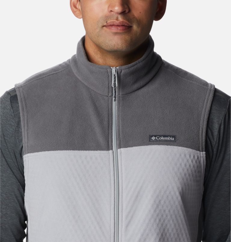Men's Overlook Trail Vest, Color: Columbia Grey, City Grey, image 4