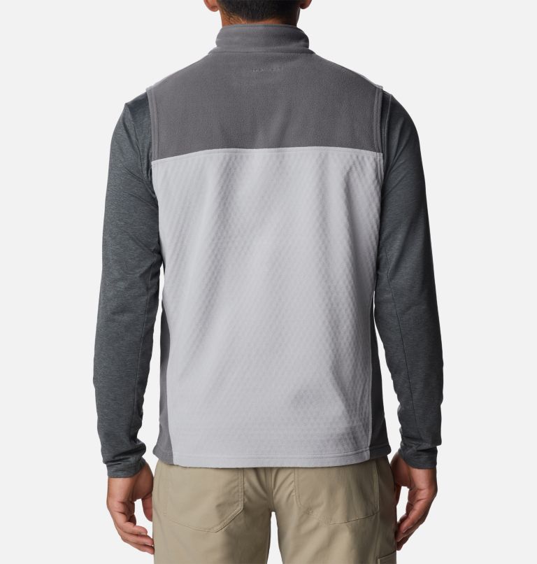 Thumbnail: Men's Overlook Trail Vest, Color: Columbia Grey, City Grey, image 2