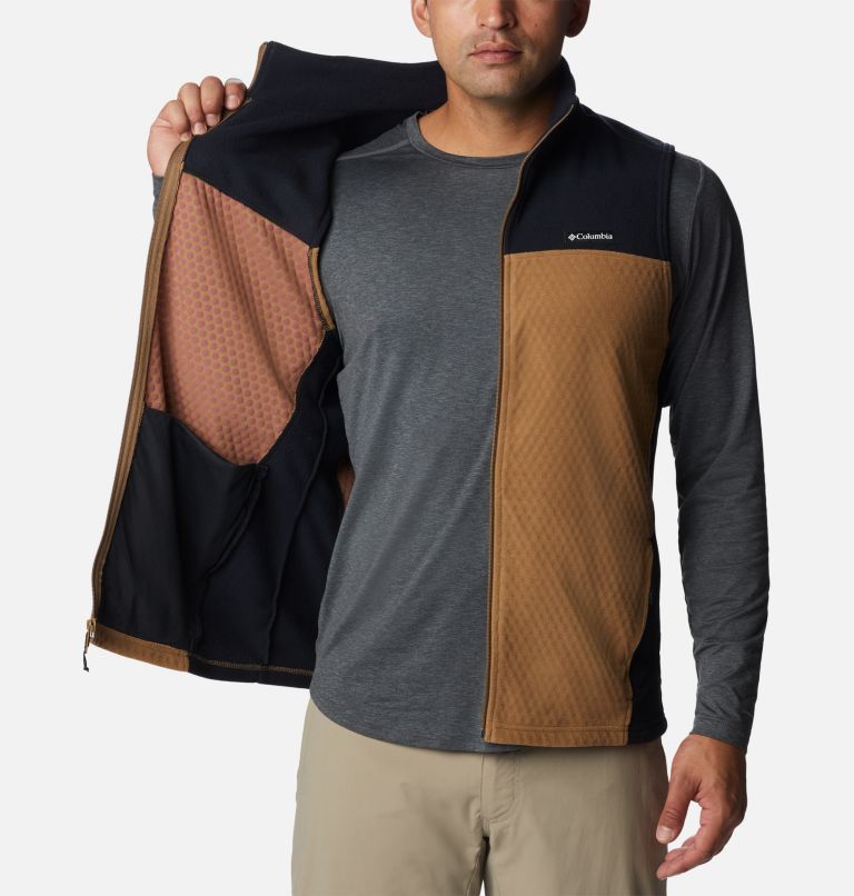 Men's Overlook Trail Vest, Color: Delta, Black, image 5